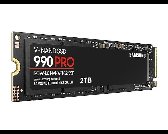 990 PRO SSD · 2TB product-family photograph